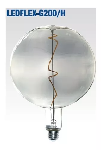 Lámpara Decorativa Gigante Humo Dimeable G200 4W 120V 65LM 18K E26 LEDFLEX-G200/H