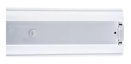 Canaleta Blanca Para 2 Tubos T8 LED Tipo Zopilote 127V CAN120T8X2LED/RE