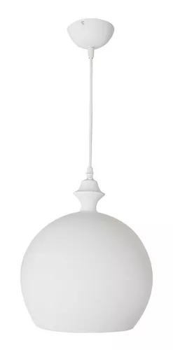 LUMINARIO DECORATIVO COLGANTE BLANCO 1XE26 51780