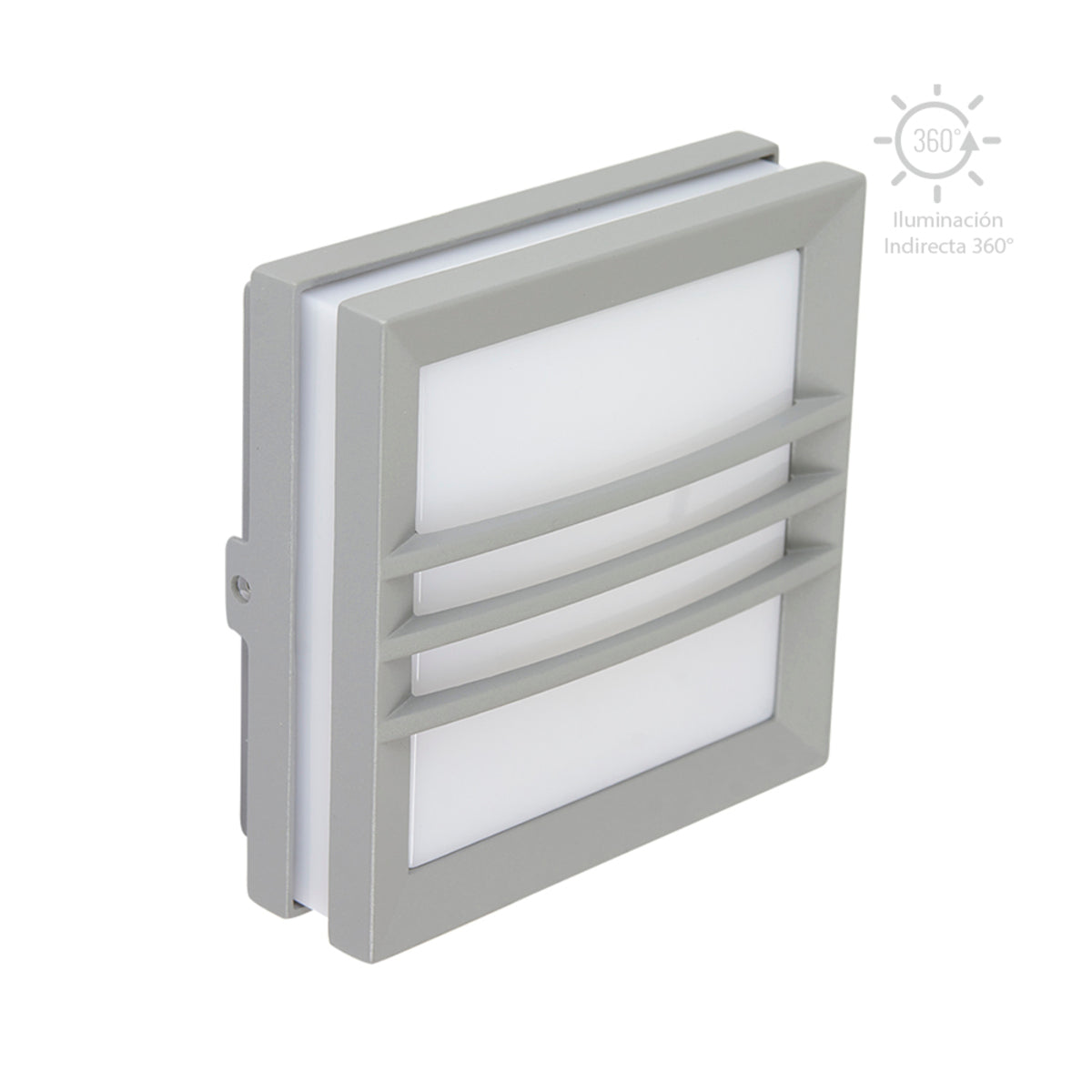 LAMPARA DE MURO PARA EXTERIOR LED 3W 4000KG X53 HLED-1172/S HLED-1172/S