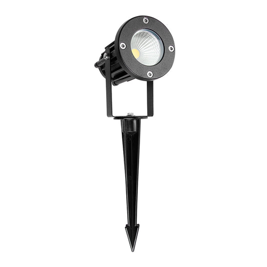 LAMPARA TIPO ESTACA PARA JARDIN LED 8W 100-240V 4000K HLED-755/N HLED-755/N