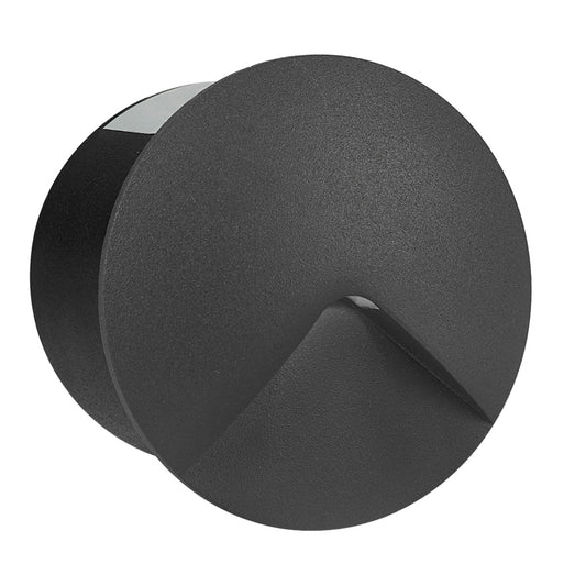 LAMPARA EMPOTRADADA DE CORTESIA PARA EXTERIOR EMP LED2.5W3000K HLED-916/30/G