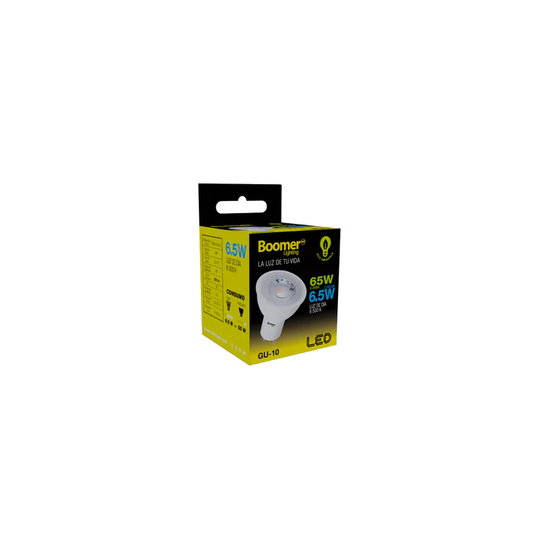 LÁMPARA FOCO LED GU10 6.5W 100-240V 65K FOLBOGU106.56500