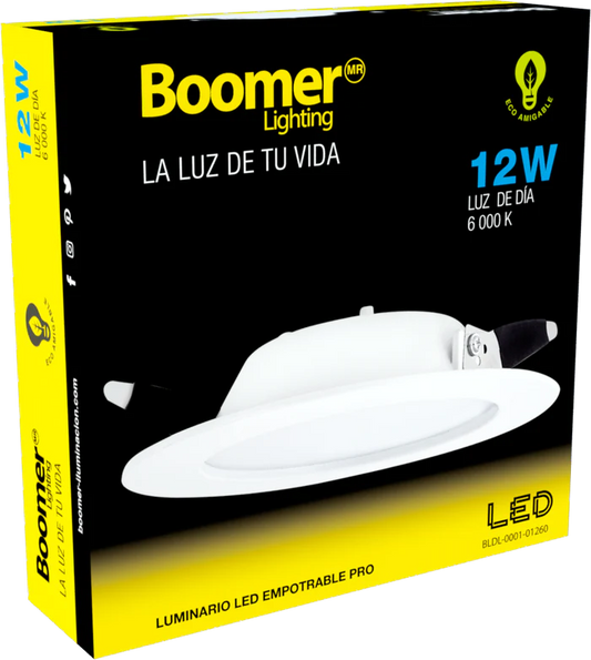 EMPOTRABLE LED PRO PANDORA BLANCO 12W 127V 60K BLDL-0001-01260