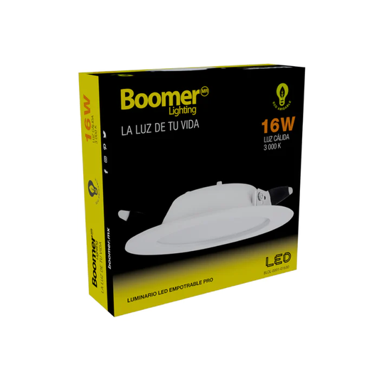 EMPOTRABLE LED PRO PANDORA BLANCO 16W 127V 30K BLDL-0001-01630
