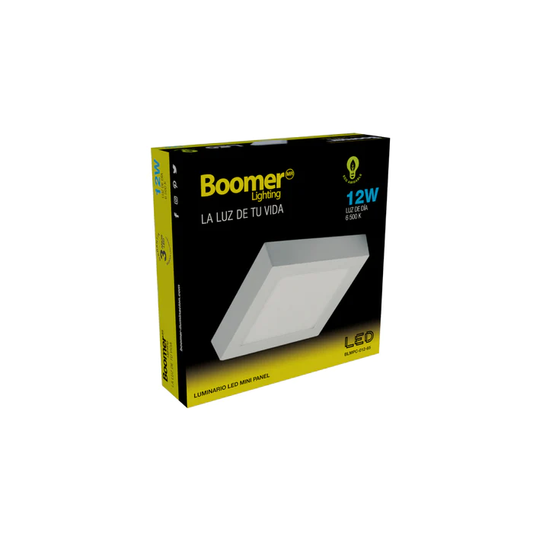 MINI PANEL LED CUADRADO 12W 100-240V 750LM 65K BLMPC-012-65