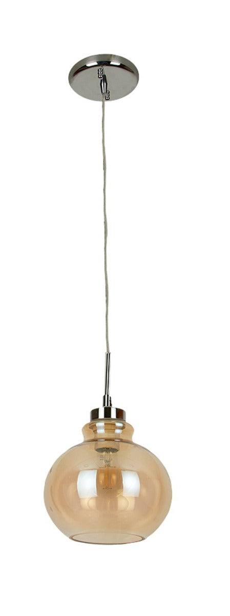 CANDIL CRISTAL AMBAR S/L 8.5W 100-240V E27 60CTL8173MVCA