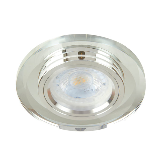 SPOT EMPOTRABLE FIJO DE TECHO PARA INTERIOR LED 100-240V/12V GX5.3 YD-224/CE