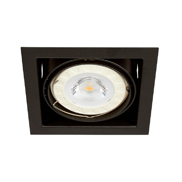 SPOT EMPOTRABLE DIRIGIBLE DE TECHO PARA INTERIOR LED 100-240/12V G53 YD-700-1/N