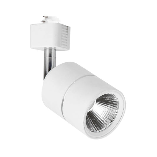 SPOT RIEL LED DE SOBREPONER PARA INTERIORES DE TECHO BOYERO BLANCO 12W 100-240V 30K YSNLED-367/B